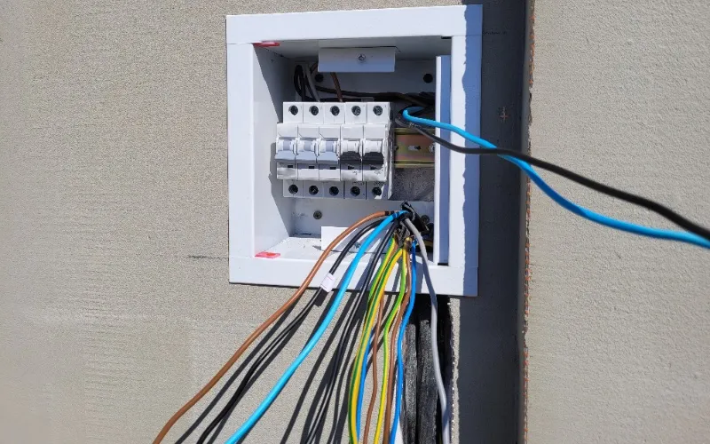 Residential electrical panel upgrade for heat pump installation in Georgia Residential electrical panel upgrade for heat pump installation in Georgia